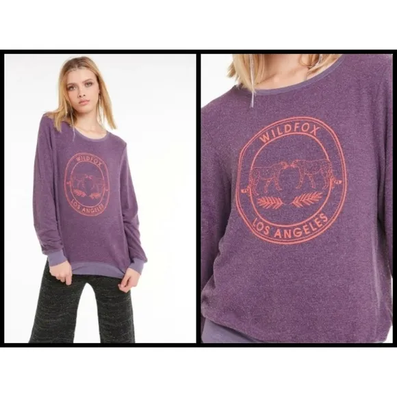 💕WILDFOX💕 Los Angeles Baggy Beach Jumper - Image 2