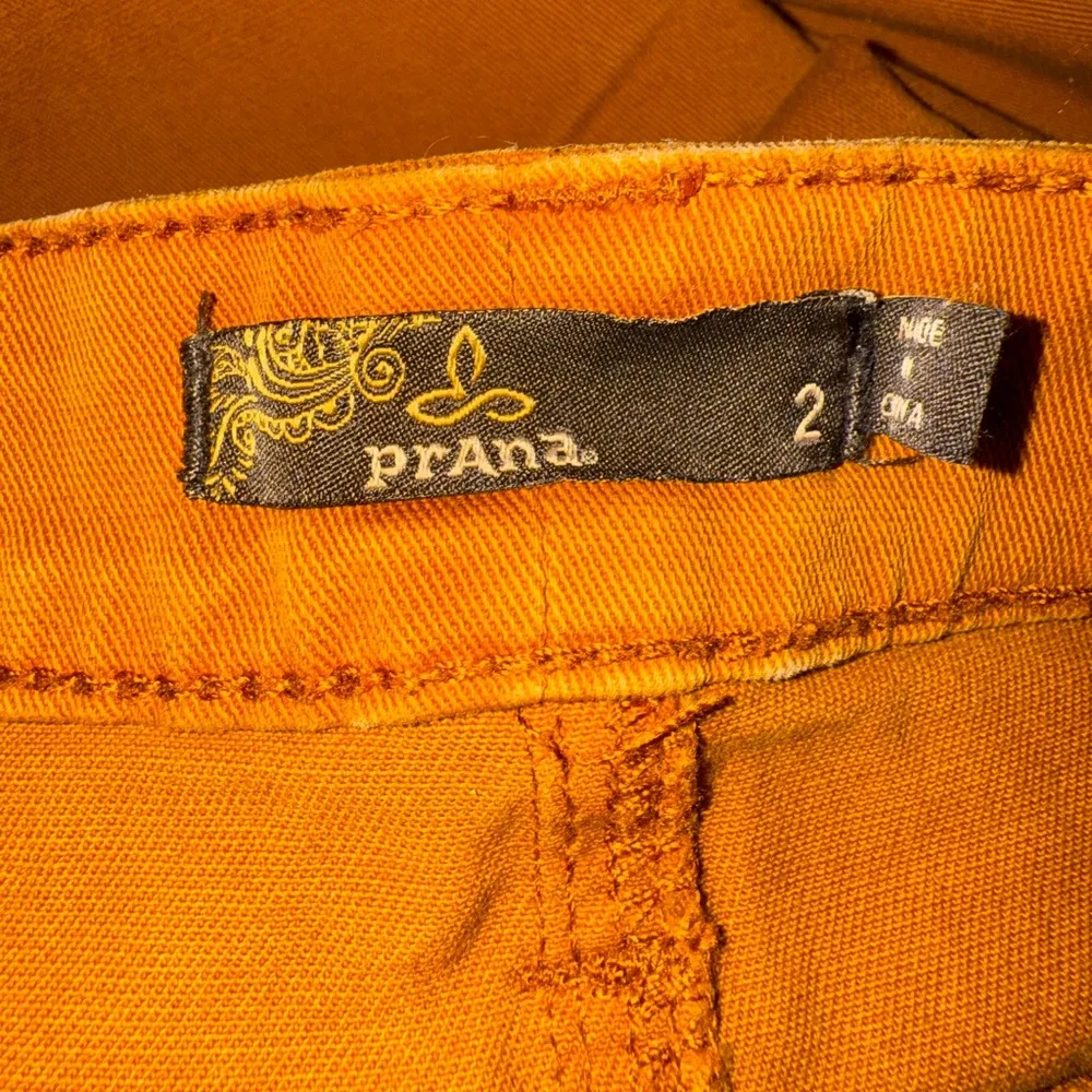 Prana Women’s Sz 2 Janessa Pants in Burnt Caramel Orange - Image 4