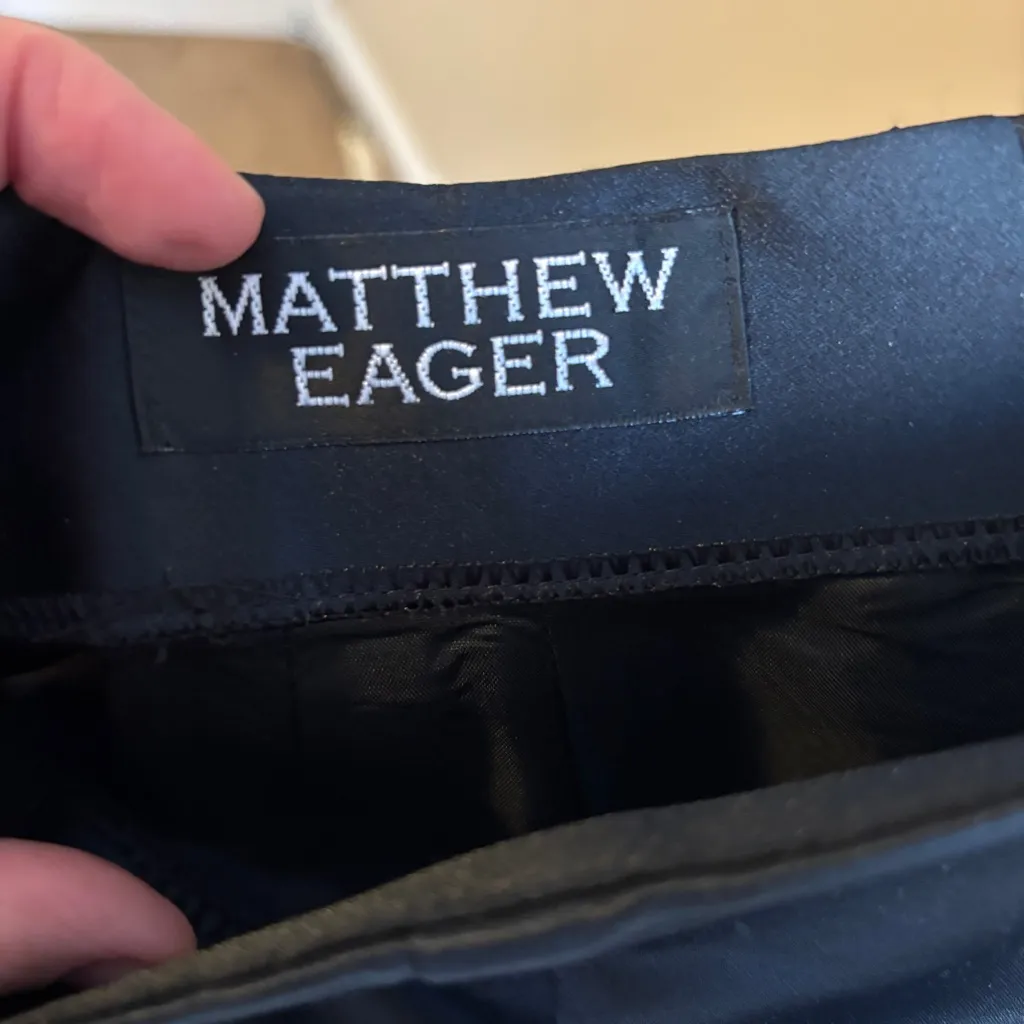 Classic Black Pencil Skirt Size 0 - Image 7