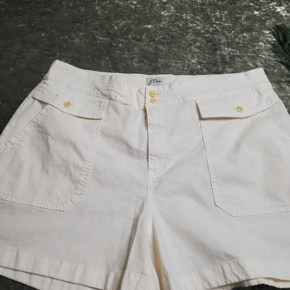 J.crew Cream Shorts - Image 2