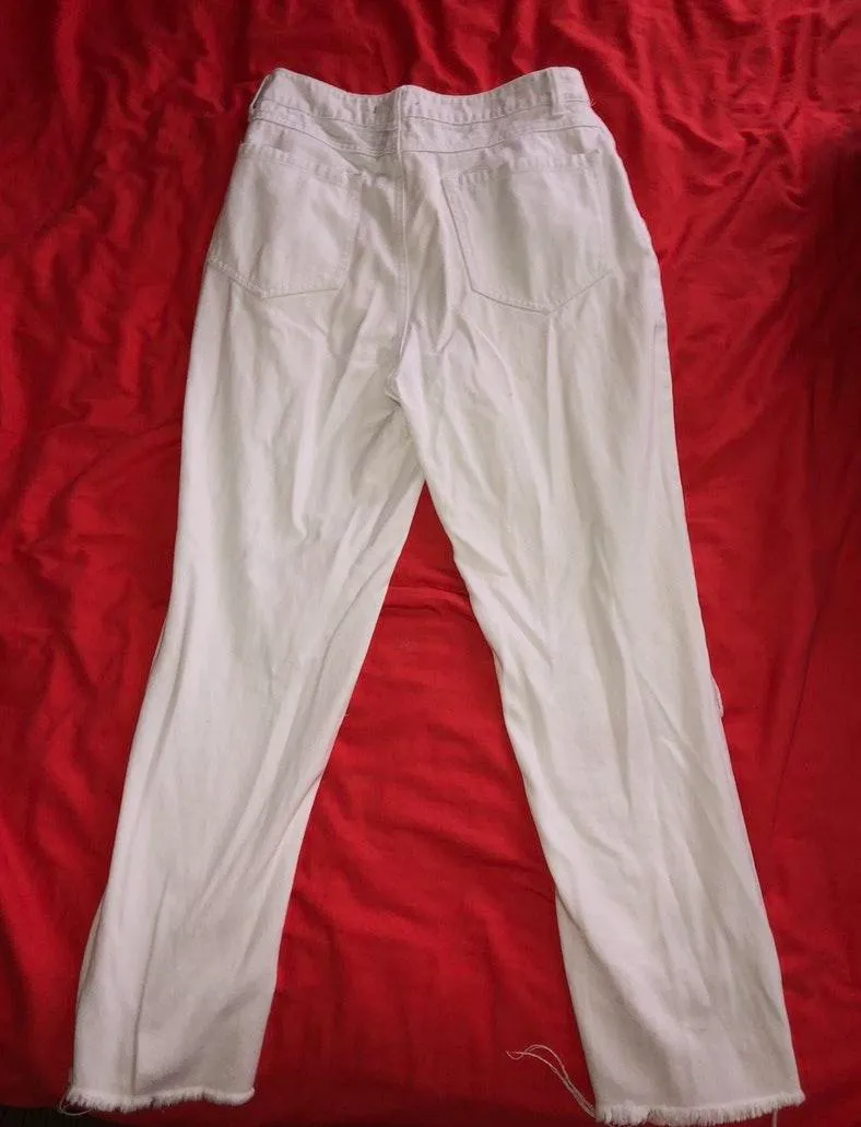 Boohoo White Jeans  - Image 4