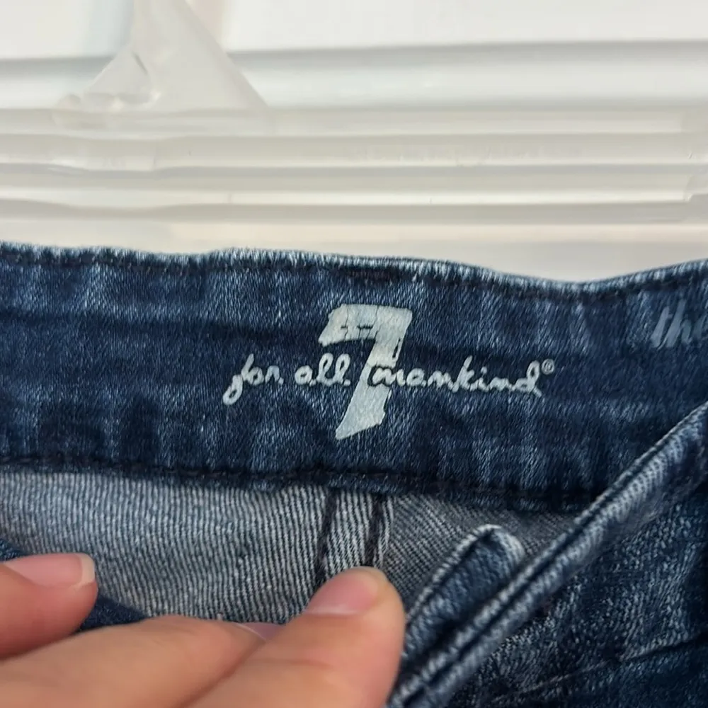 7 for All Mankind Midrise Cropped Skinny Jean - Image 2