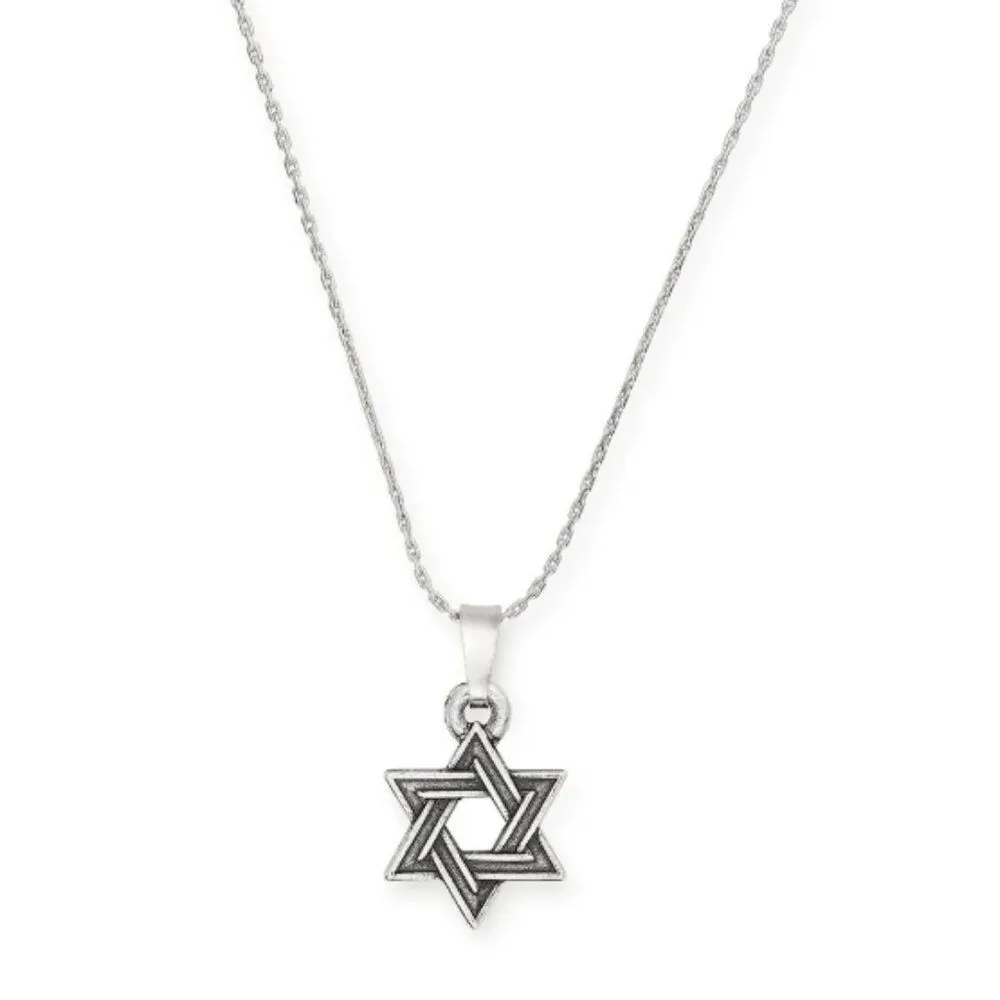 Alex and Ani Star of David necklace new silver 32 inch - Image 2