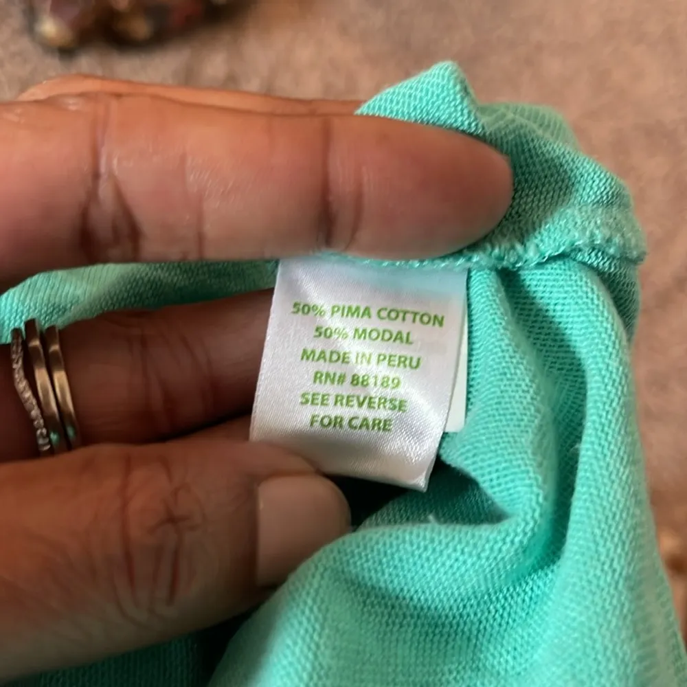 LILLY PULITZER | Green Abington Tie Front Knit Cardigan Sweater Sz S - Image 7