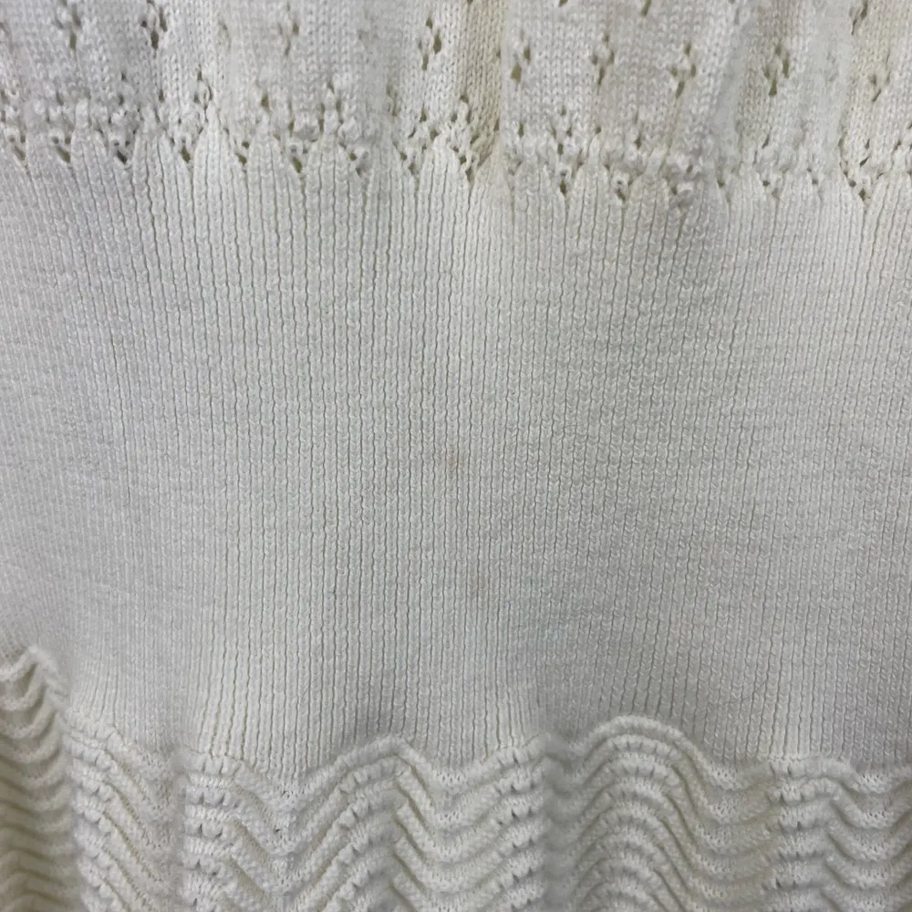 NorthStyle Womens Flower Embellished Cardigan Pointelle Knit Size XL Cottagecore Pink - Image 12