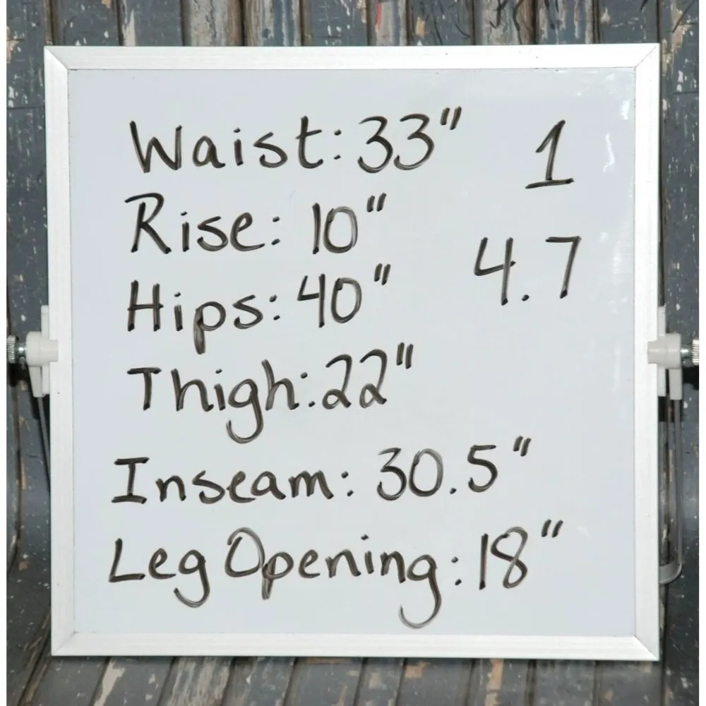 Nine West Denim Blue Jeans Size 10 W30 Straight Leg Embroidered Bling Boot - Image 10