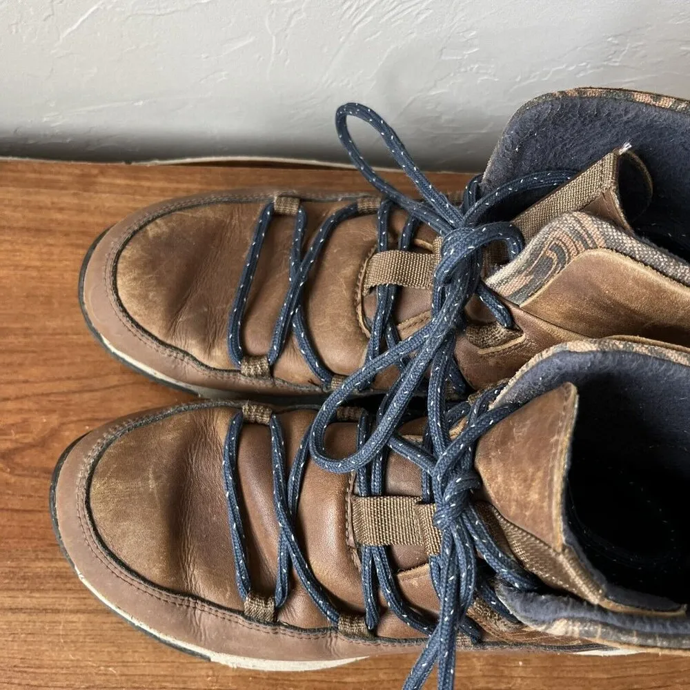 Chacos Women’s 7.5 Hiking Boot Borealias Peak Brown Outdoor Gorpcore Lace Up - Image 2