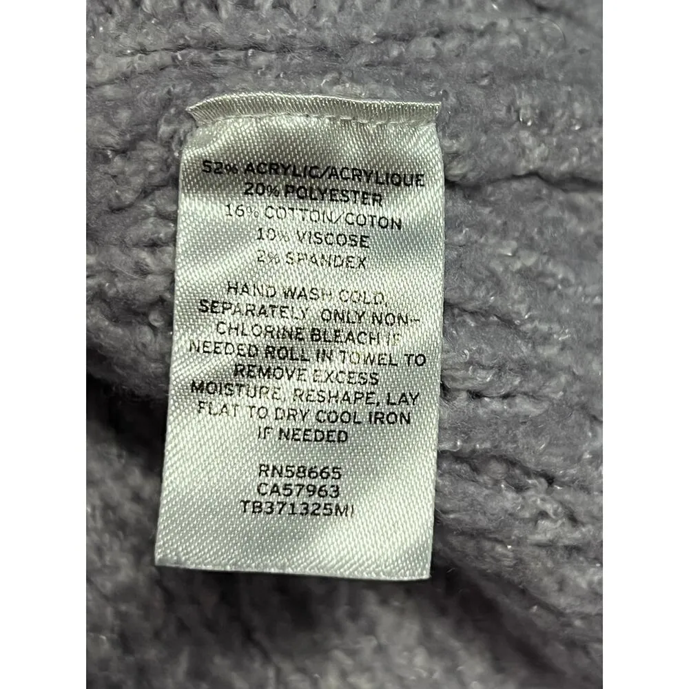 Treasure & Bond Oversized Lavender Thick Soft Bell Sleeved Sweater Size S Retro - Image 4