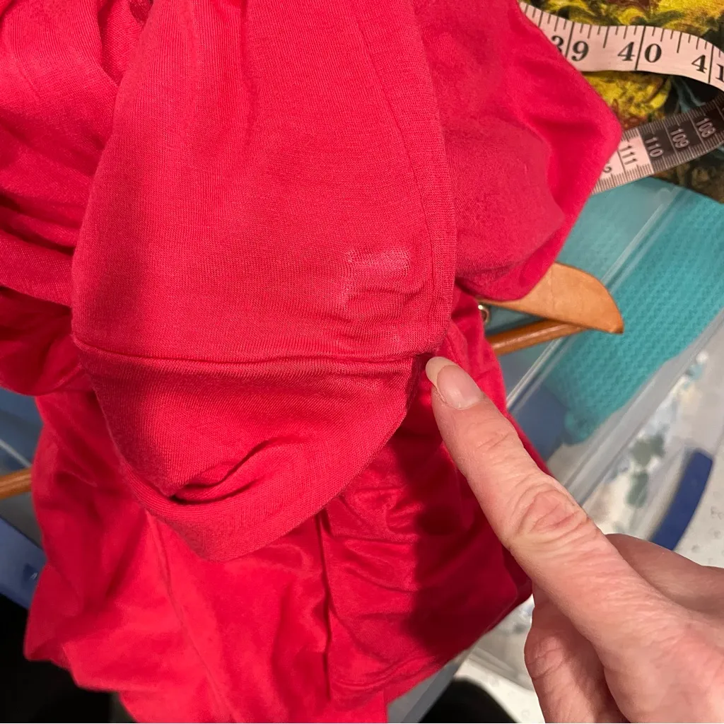 Cute Y2K pink fold over tube dress or maxi skirt stretchy Mudd - Image 9