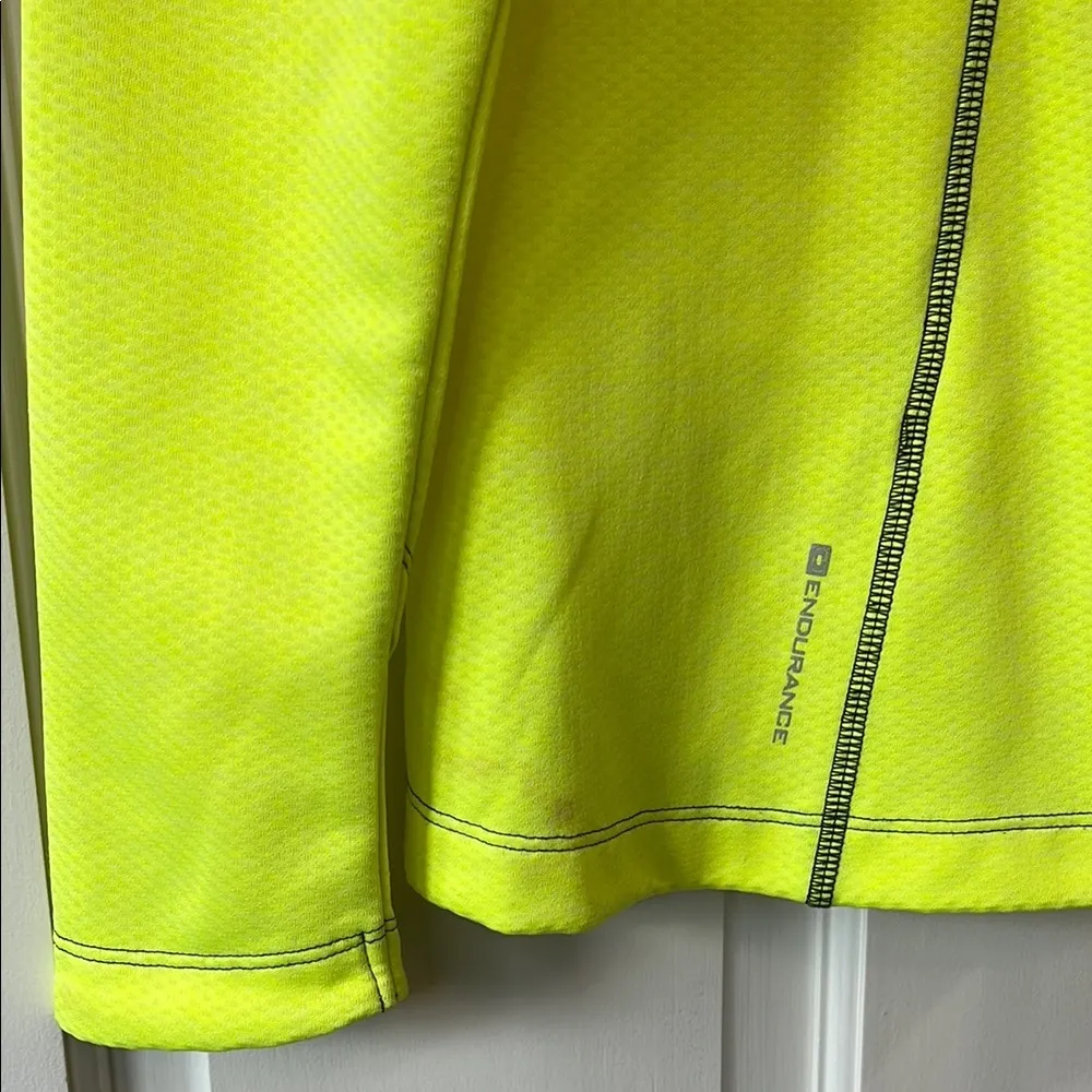 Ogio Neon Yellow Lightweight Jacket w/ Hood and Full Zipper - Image 11