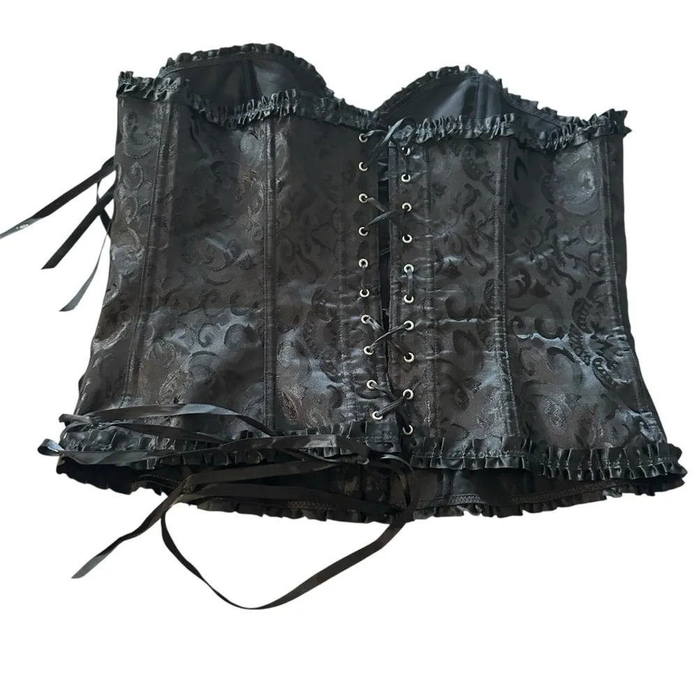 Elegant Black Corset Top Size undefined - Image 2