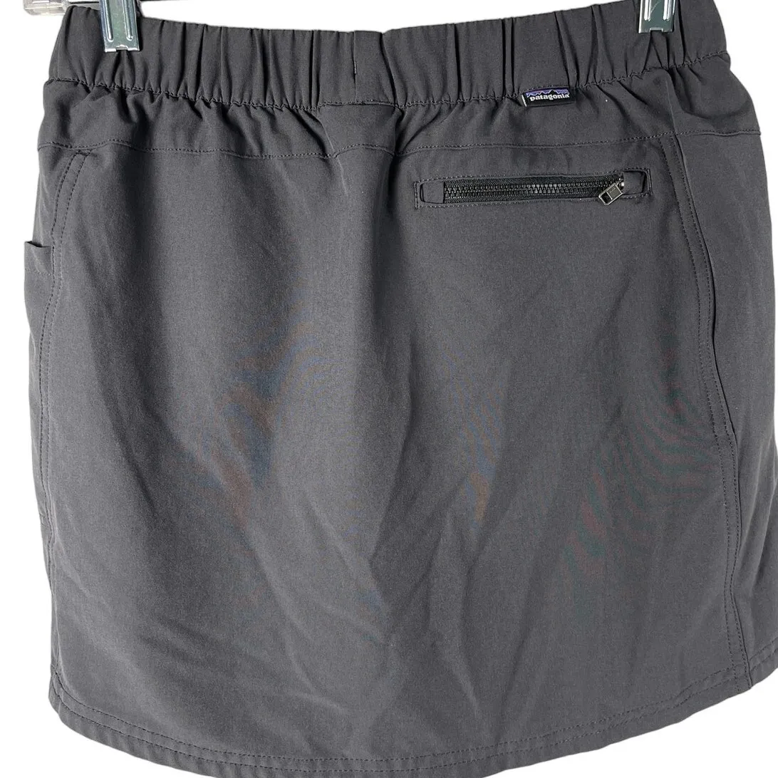 Patagonia Gray 2 Pocket Athletic Tech Skort‎ Size XS - Image 2