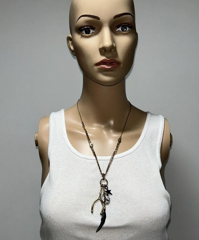 Lucky Brand Peace Necklace - Image 9