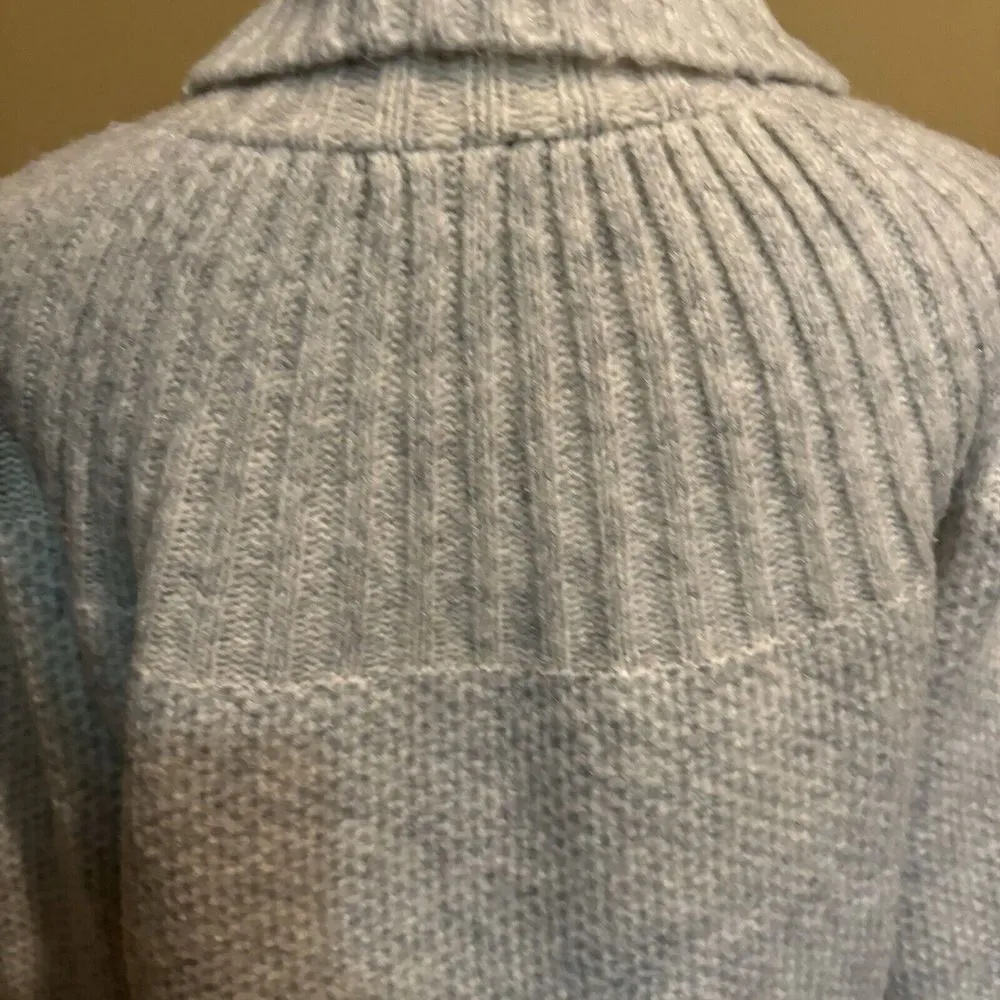 Drawstring Pullover Sweater Cowl Neck Madewell Medium Mohair Blend‎ - Image 7