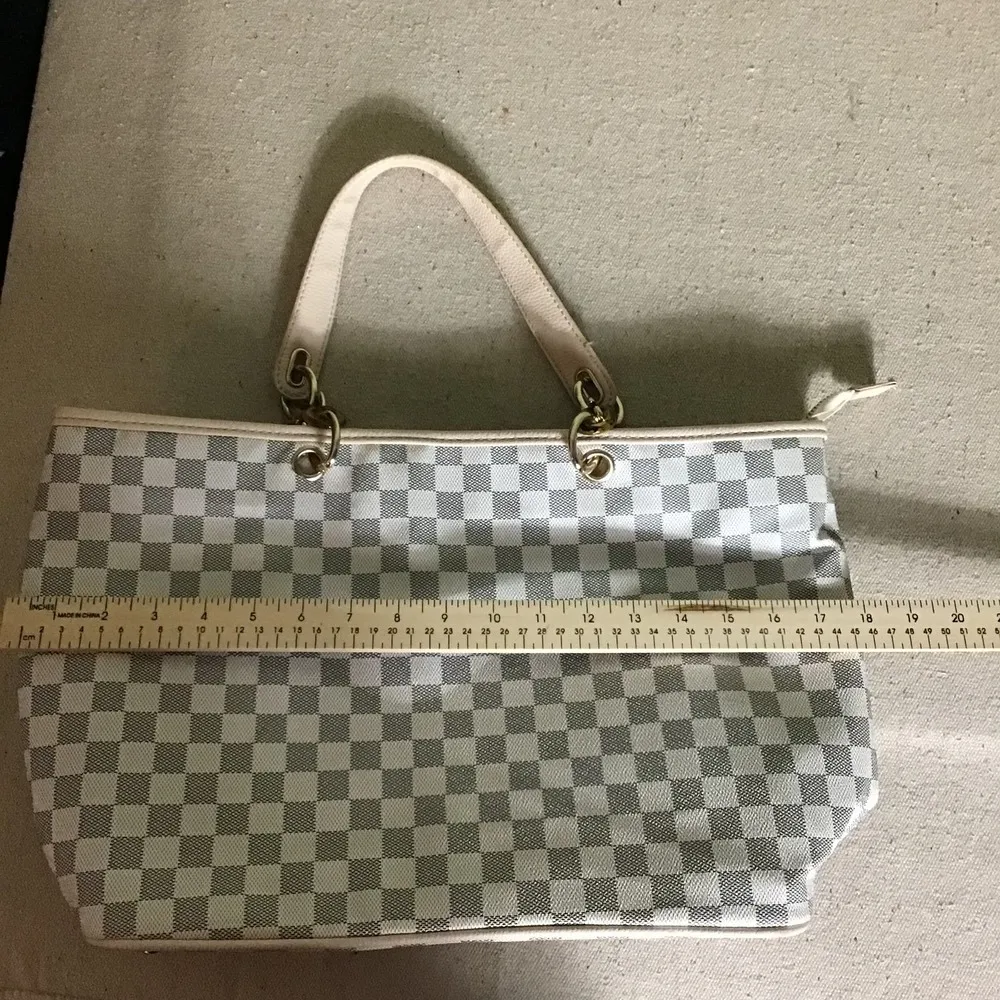 Lola Benson Starr Monogram Damien Handbag (Missing keychain) EUC (Clean inside) - Image 11
