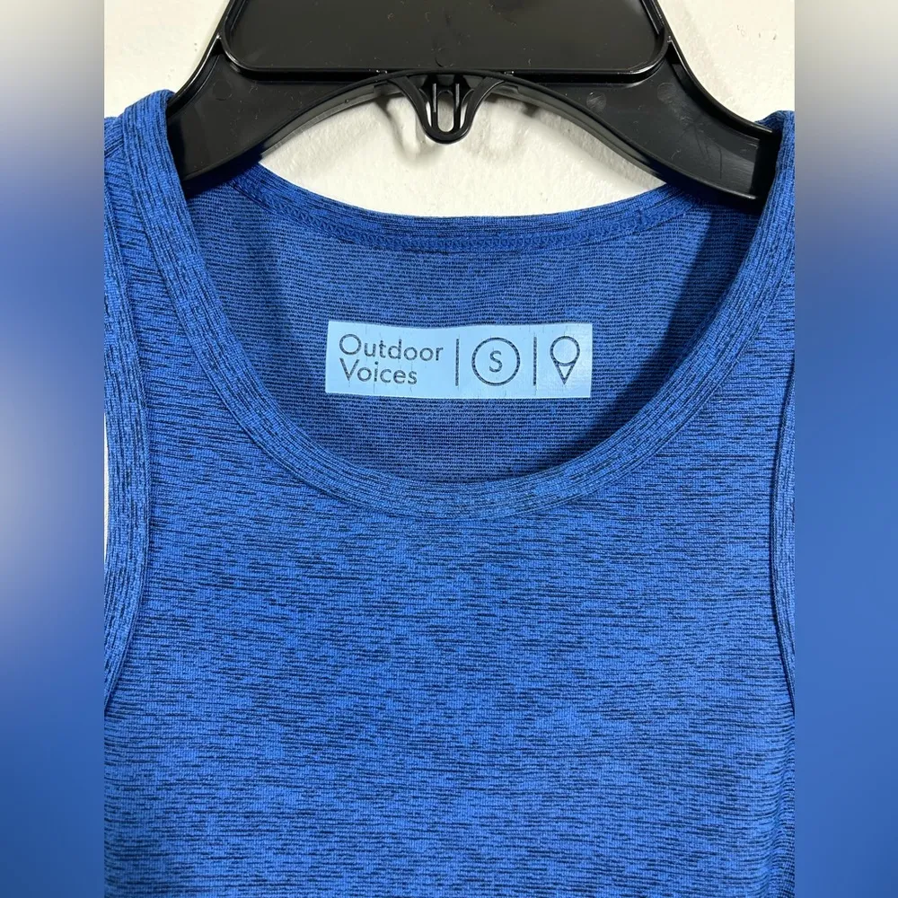 Outdoor Voices Sports Bra Size Small Blue Exercise Outdoors Hiking - Image 2