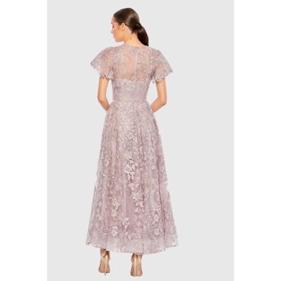 MAC DUGGAL #50665
Embroidered High Neck Cap‎ Sleeve Gown Sz 6 $698 - Image 3