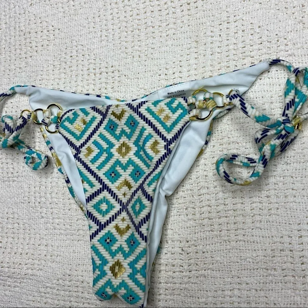 Beach Bunny Ireland‎ Side Tie Bikini Bottom - Image 4