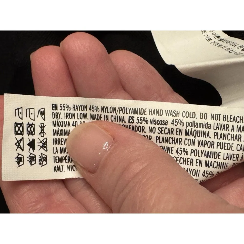 English Factory Women's Striped Polo Knit Dress Color block Size Small Sweater‎ - Image 8