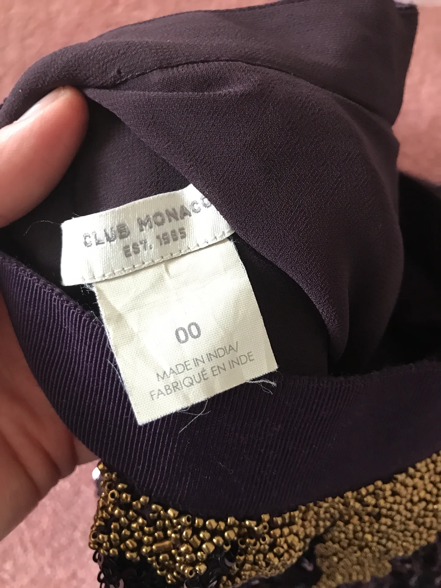 Sequin Skirt Mini Black skirt Nye  - Image 2