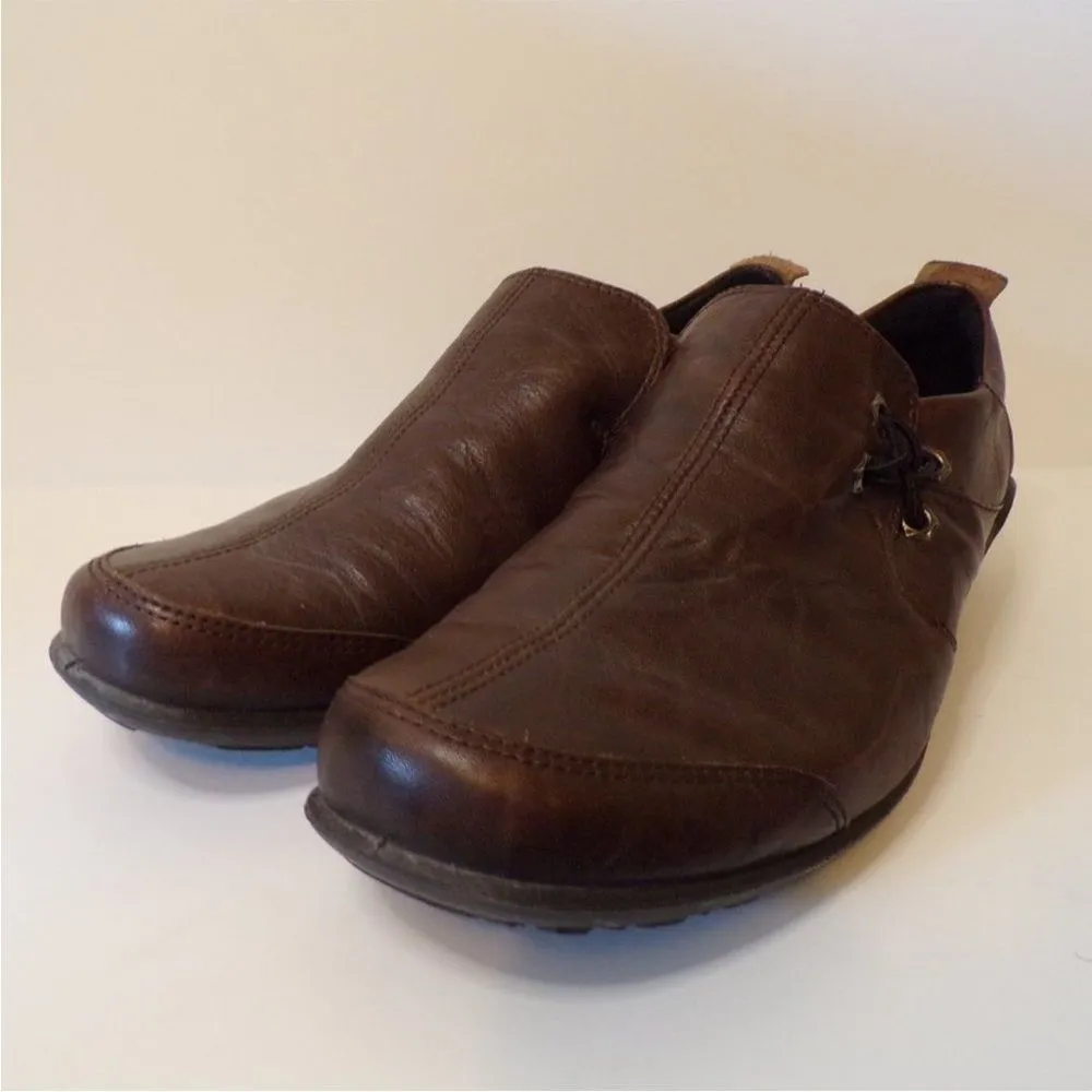 Romika Women's Brown Leather Slip On Casual Loafer Shoes. Size 40 US Size 9 - Image 9