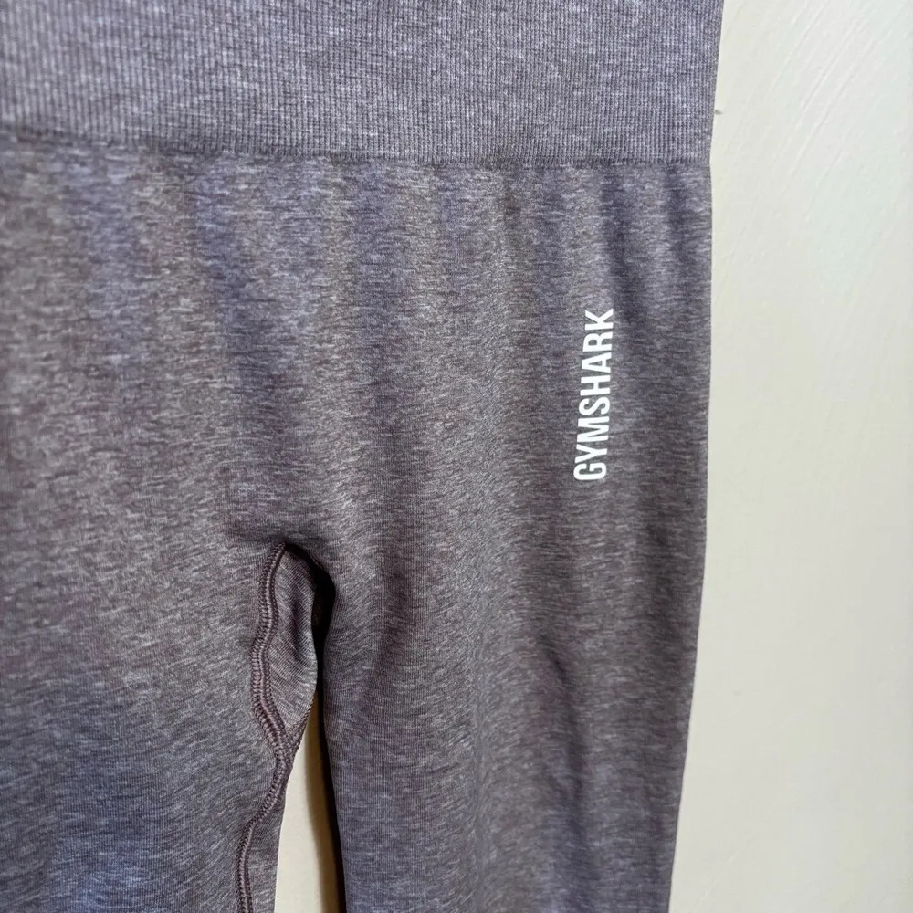 Gymshark Women's Adapt Marl Seamless‎ Leggings Purple Lilac Heather Size Small - Image 3