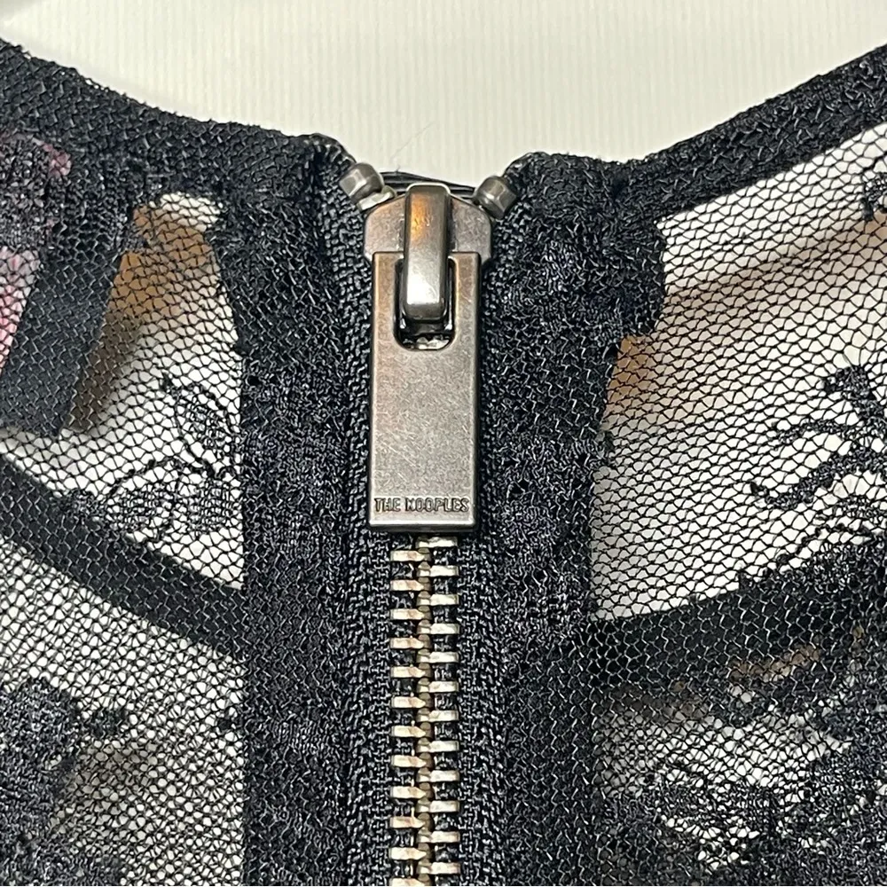 The Kooples Moonlight New Cabaret Lace Embroidered Dress Black Size 34 US 2 XS - Image 10