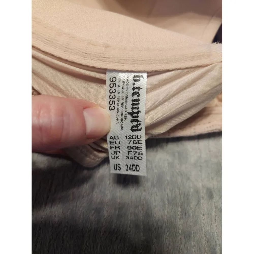 b.tempt'd Future Foundation Front Close Racerback Bra 34DD Style 953353 - Image 3