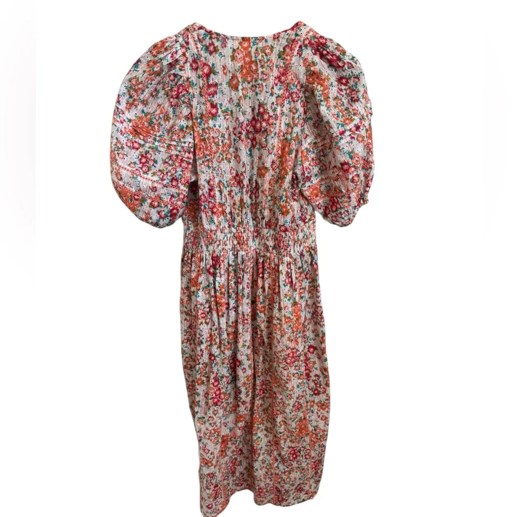 POUPETTE ST BARTH WOMEN'S REINE MIDI DRESS S - Image 4