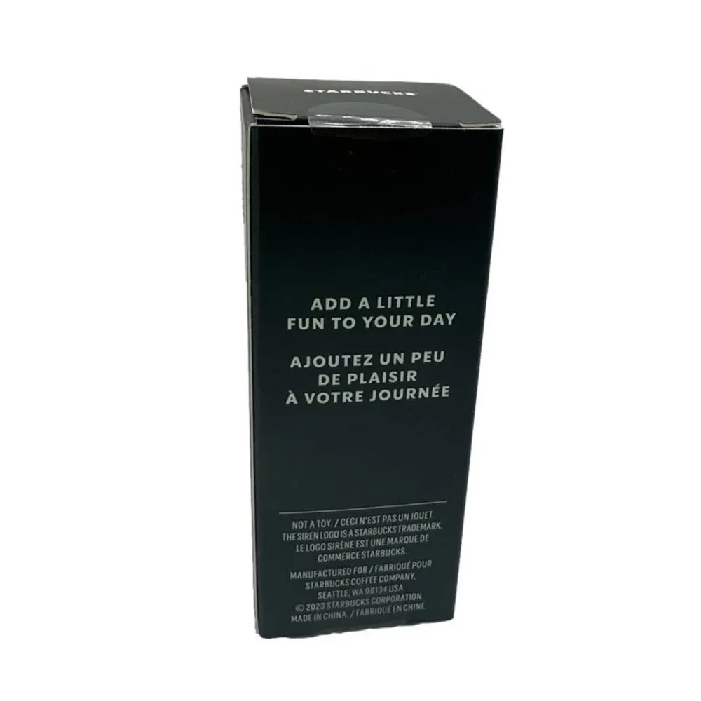 STARBUCKS Limited Edition Studded Oil Slick Rainbow Iridescent Keychain - Image 2