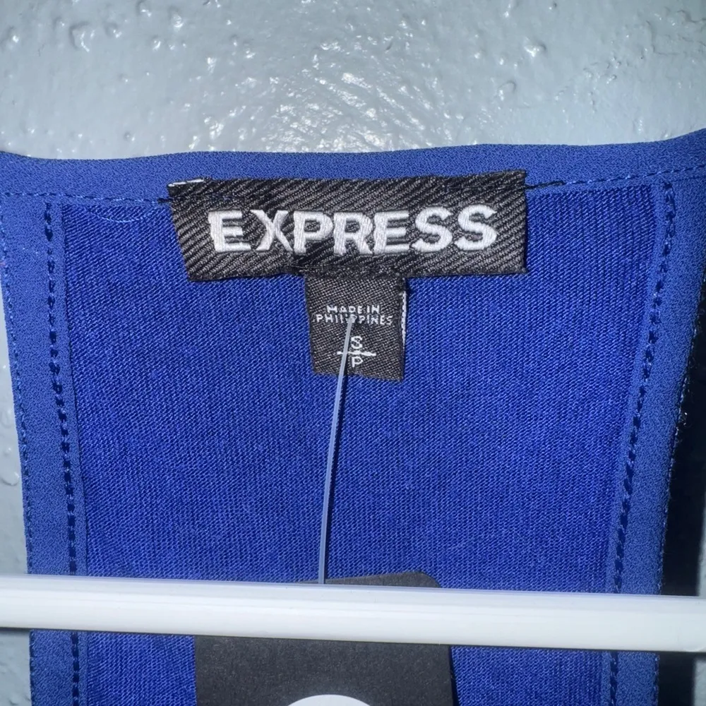 Express Blue Camisole Tank Top - Image 2