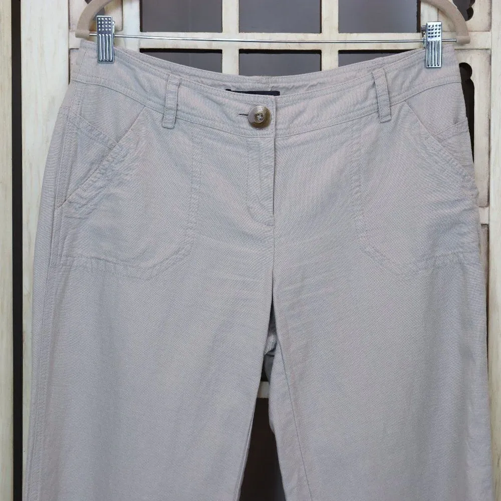 Outback Red  Linen Drew Fit Pants 6 - Image 3