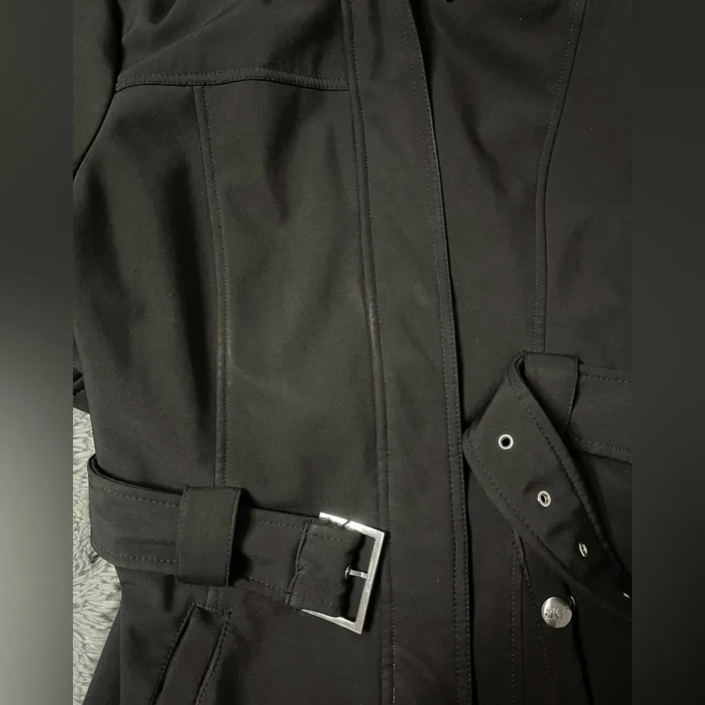 M60 Miss Sixty Women’s Black Belted Jacket Size Medium - Image 10