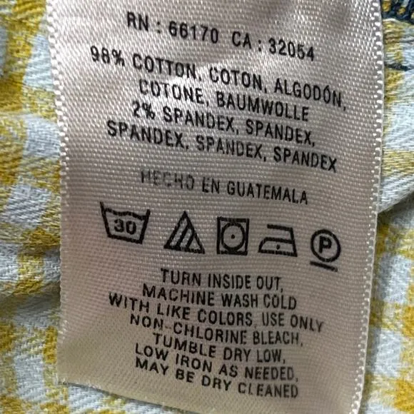 Pilcro Anthropologie Low-Rise Jean Shorts Sz 0/25" Blue Y2K Stretch Denim‎ Jorts - Image 11