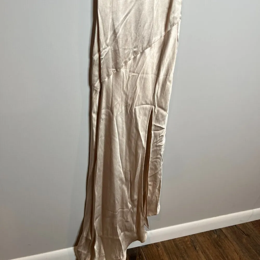 Bec + Bridge Moon Dance Beige Cowl Neck - Image 4