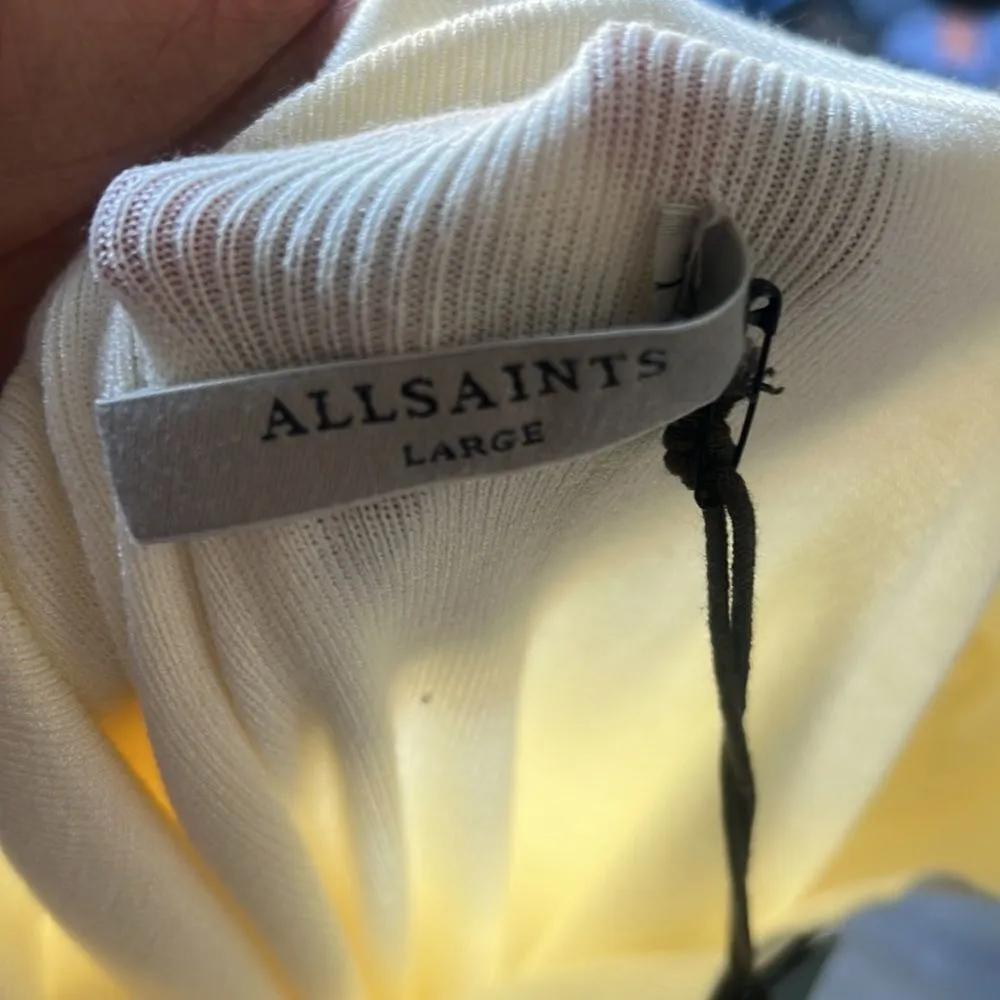 NEW ALLSAINTS Alyssa Side-Slit Knit Dress - Image 12