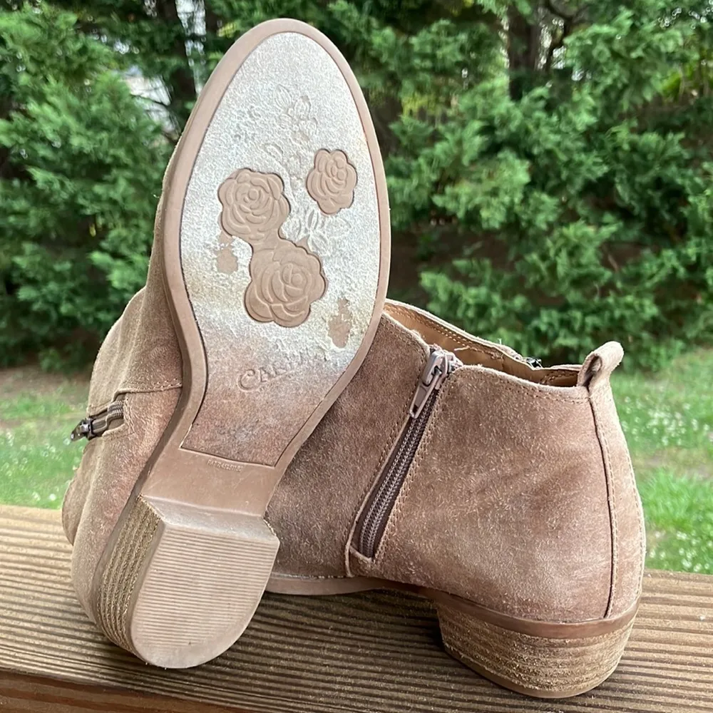 Carlos Santana  Brie Ankle Booties Doe Tan 8.5 - Image 12
