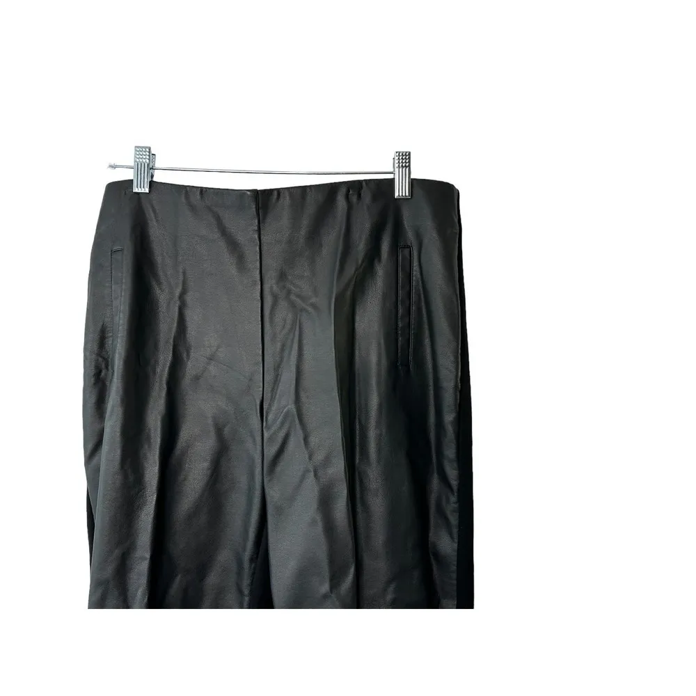 Chico's Juliet Faux-Leather Front Ankle Pants Women's XL 16 - Image 3