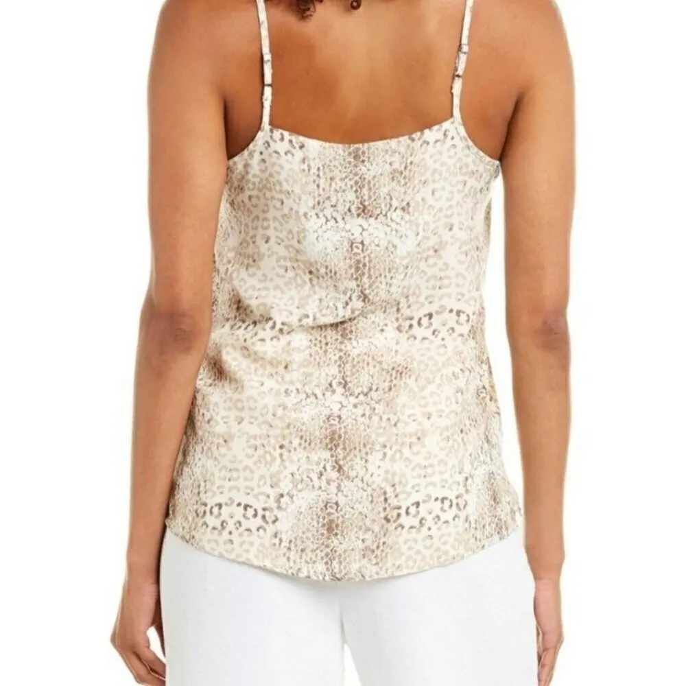 Brochu Walker Cami Tank Top in Cream Tan Chic Office Contemporary Summer Size XS - Image 2