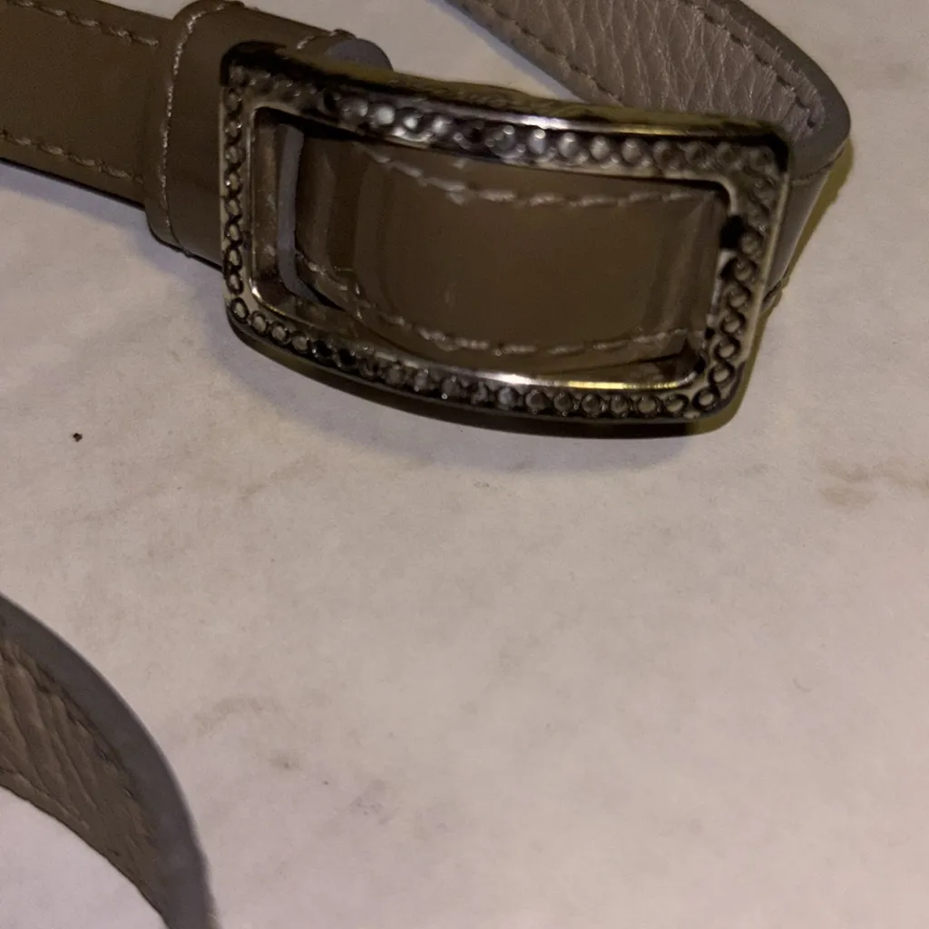 BRIGHTON “MILANO” CROSSBODY MULTI COLORED WITH TAUPE COLORED CROSSBODY STRAP - Image 3