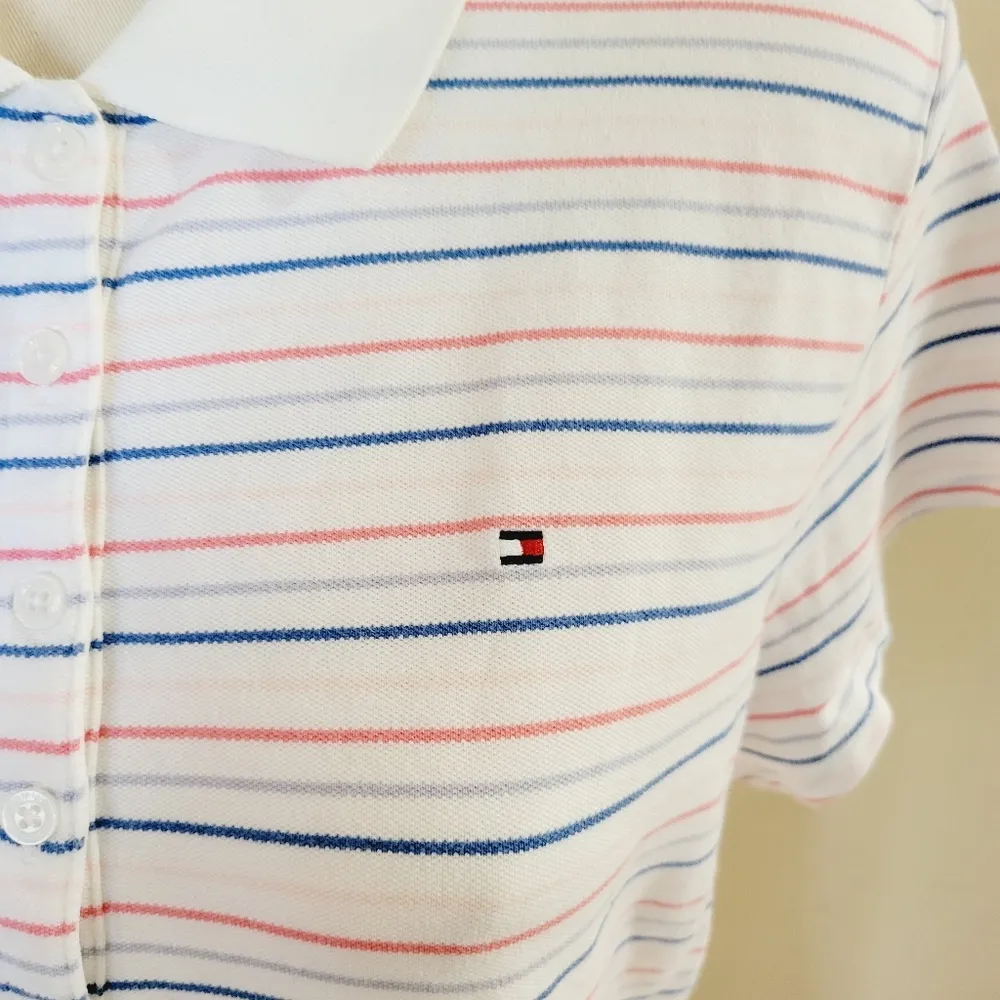 Tommy Hilfiger striped polo size xl - Image 3