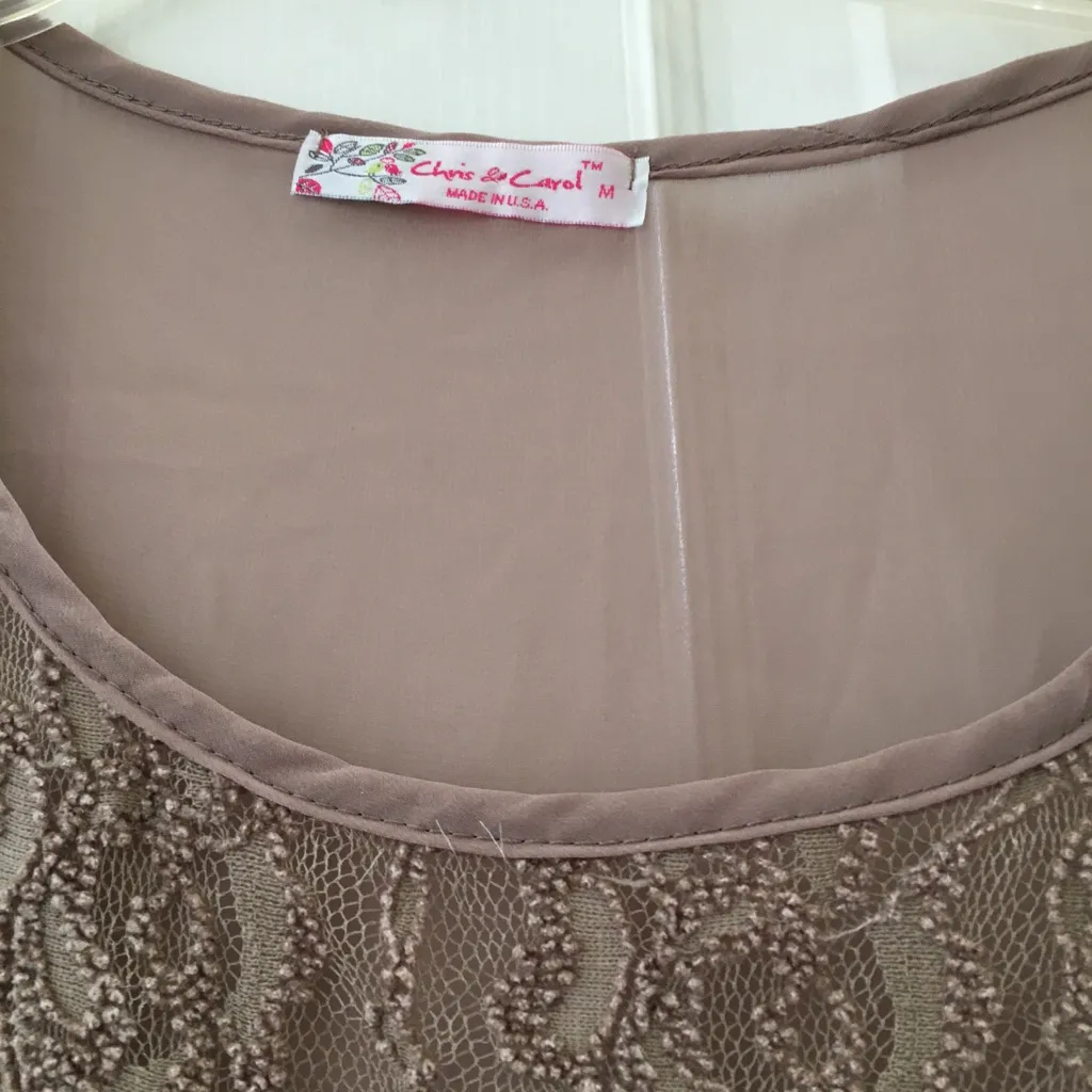 FINAL MARKDOWN Ladies Chris & carol top medium - Image 3