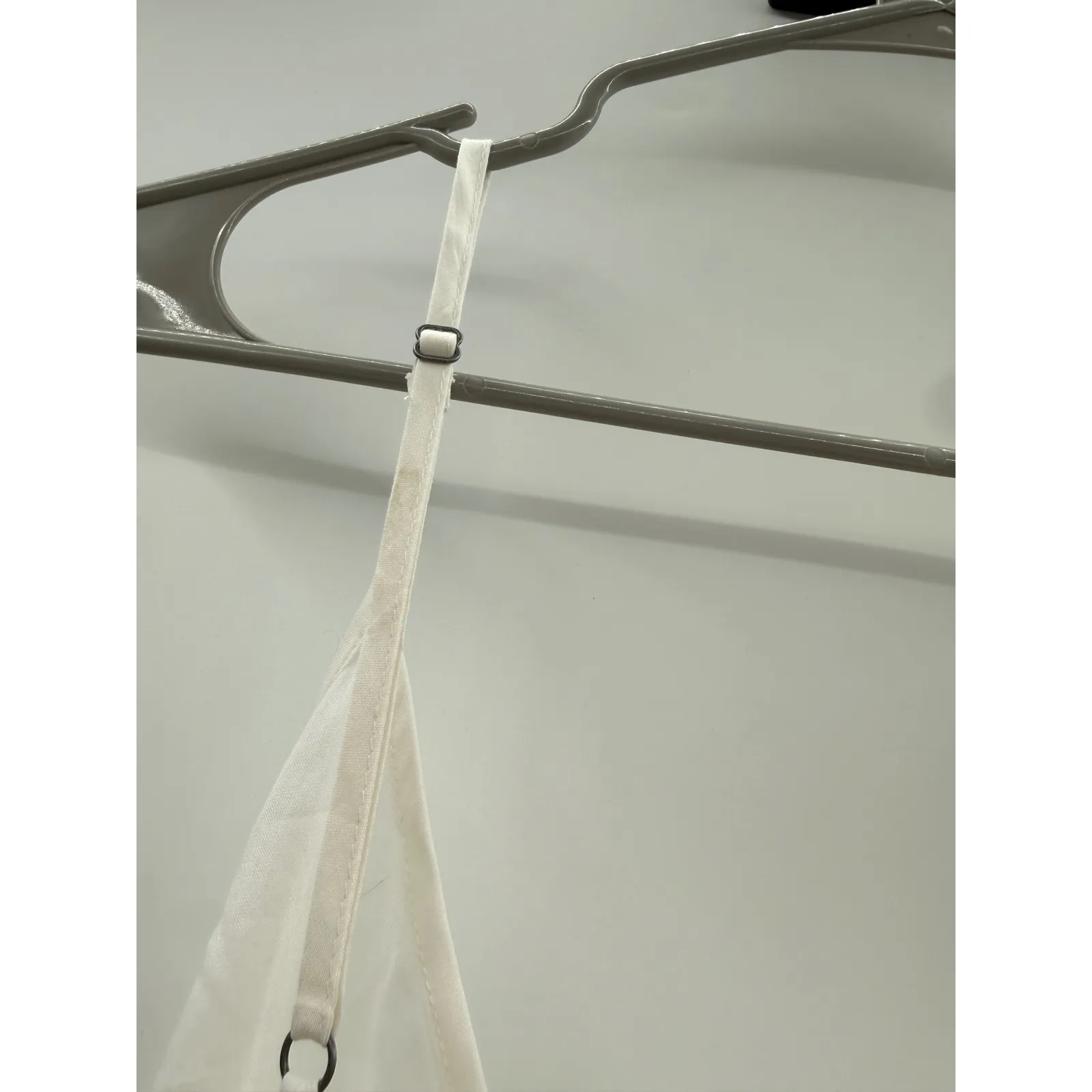 Free People Slip Dress Women's Size Medium White Spaghetti Strap Boho - Image 5