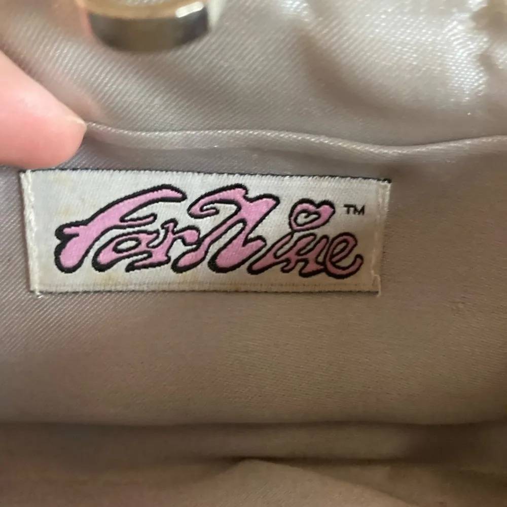 VNTG EVENING SPARKLY BAG BY FAR NINE Silver - Image 4