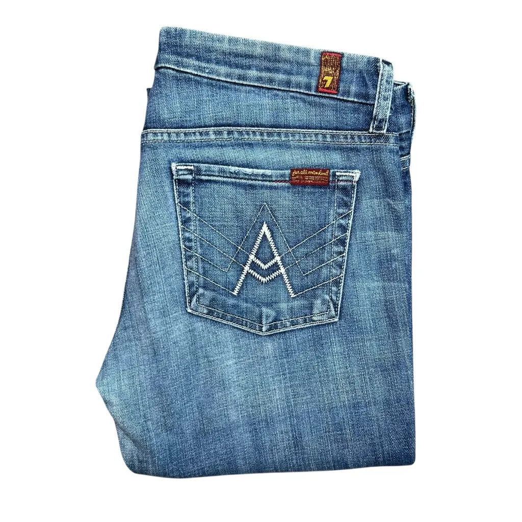 7 for All Mankind ‘A-Pocket’ low-rise Jeans Size 28 - Image 9