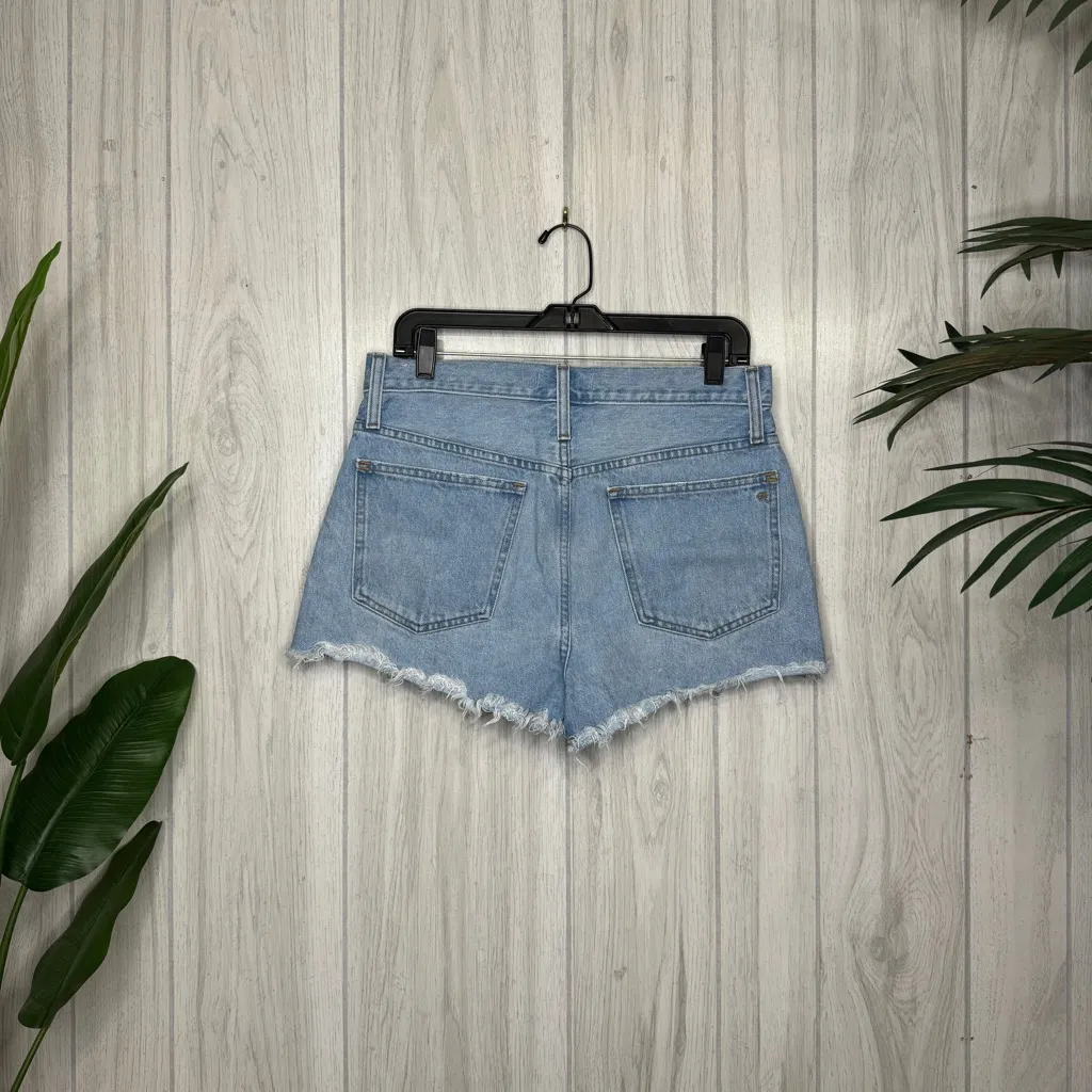 Madewell Relaxed Denim Shorts in Dunwoody Wash size 28 AJ242 - Image 3