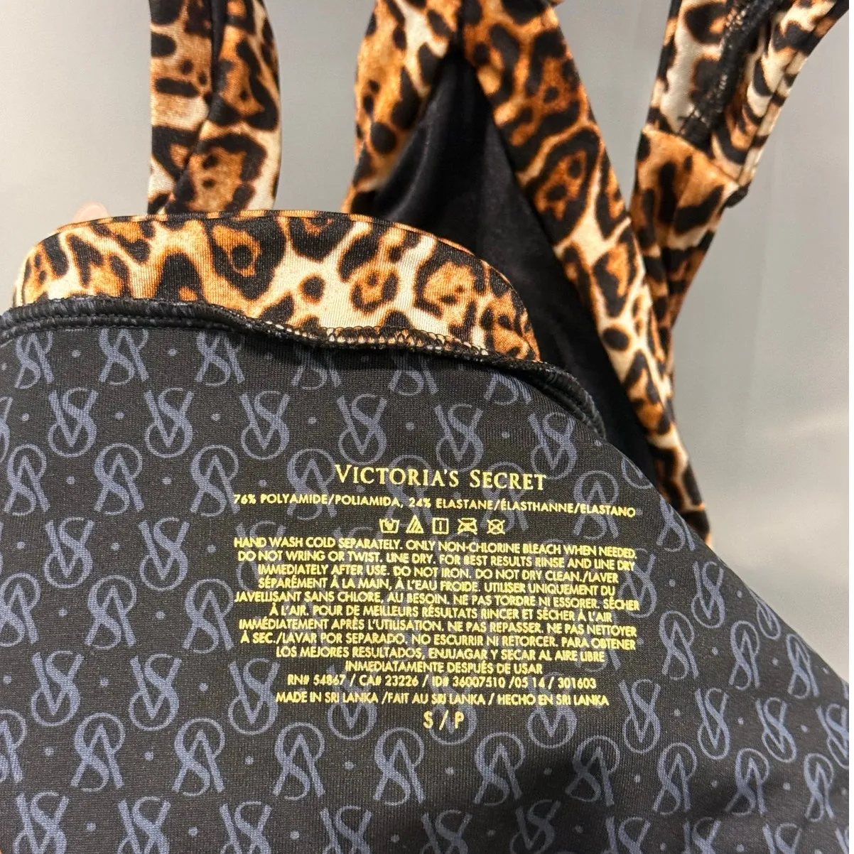 Victoria's Secret Swim 2013‎ Candice Swanepoel Leopard Print One Piece Swimsuit - Image 8