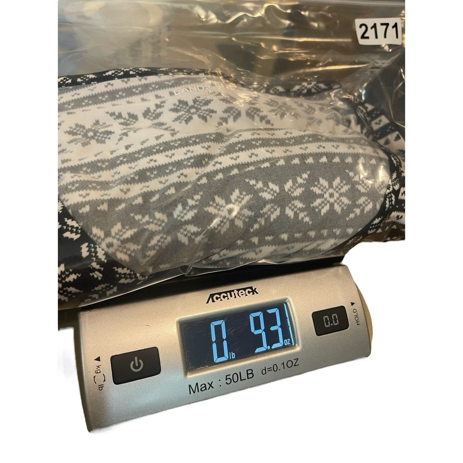 Lands’ End 3X 24W-26W Black White Fair Isle Print Long Sleeve Knit Top V-neck - Image 11