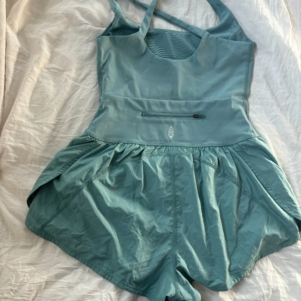 Free People Righteous Runsie NWOT Small Eucalyptus - Image 6