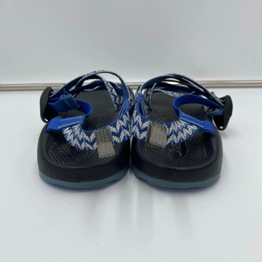 Chaco Women's Blue Graphics Strappy Sandals Size 6 Outdoor Hiking - Image 4